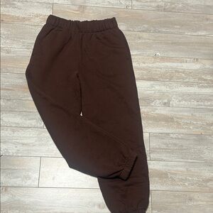 GAP Chocolate Brown Joggers Size Woman’s Small. NWOT
